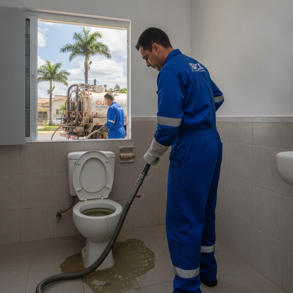 Como Desentupir Vaso Sanitário em Goiânia