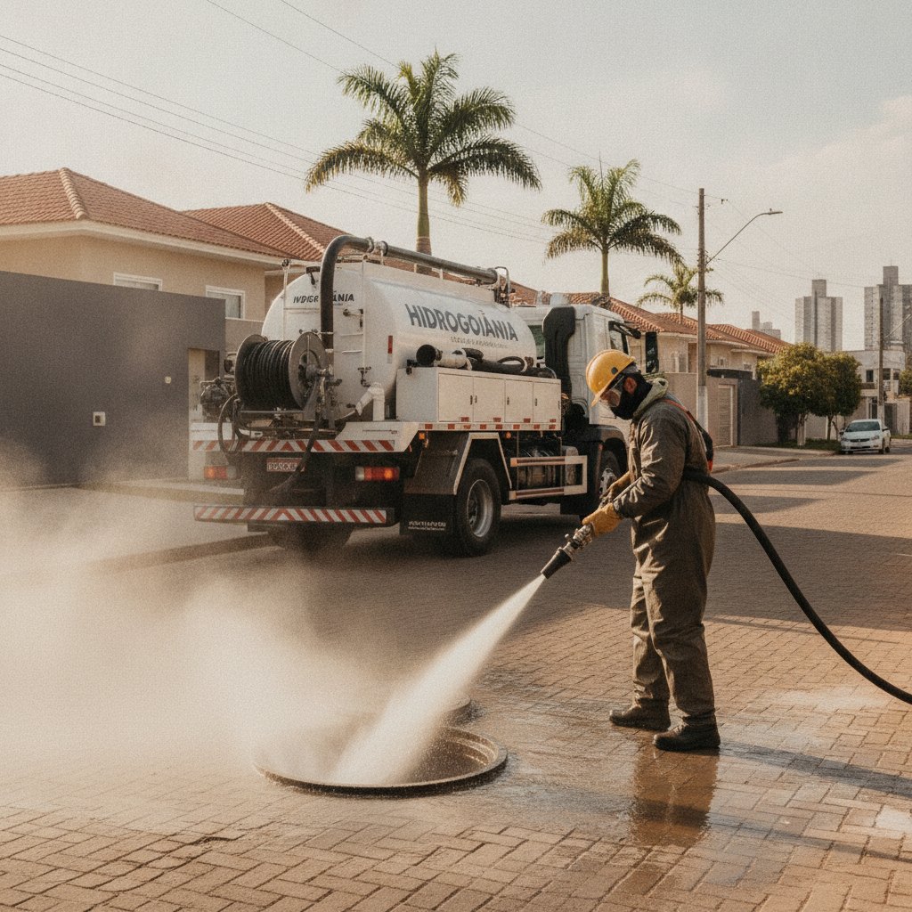 Como Fazer Hidrojateamento em Goiânia: Benefícios e Custos