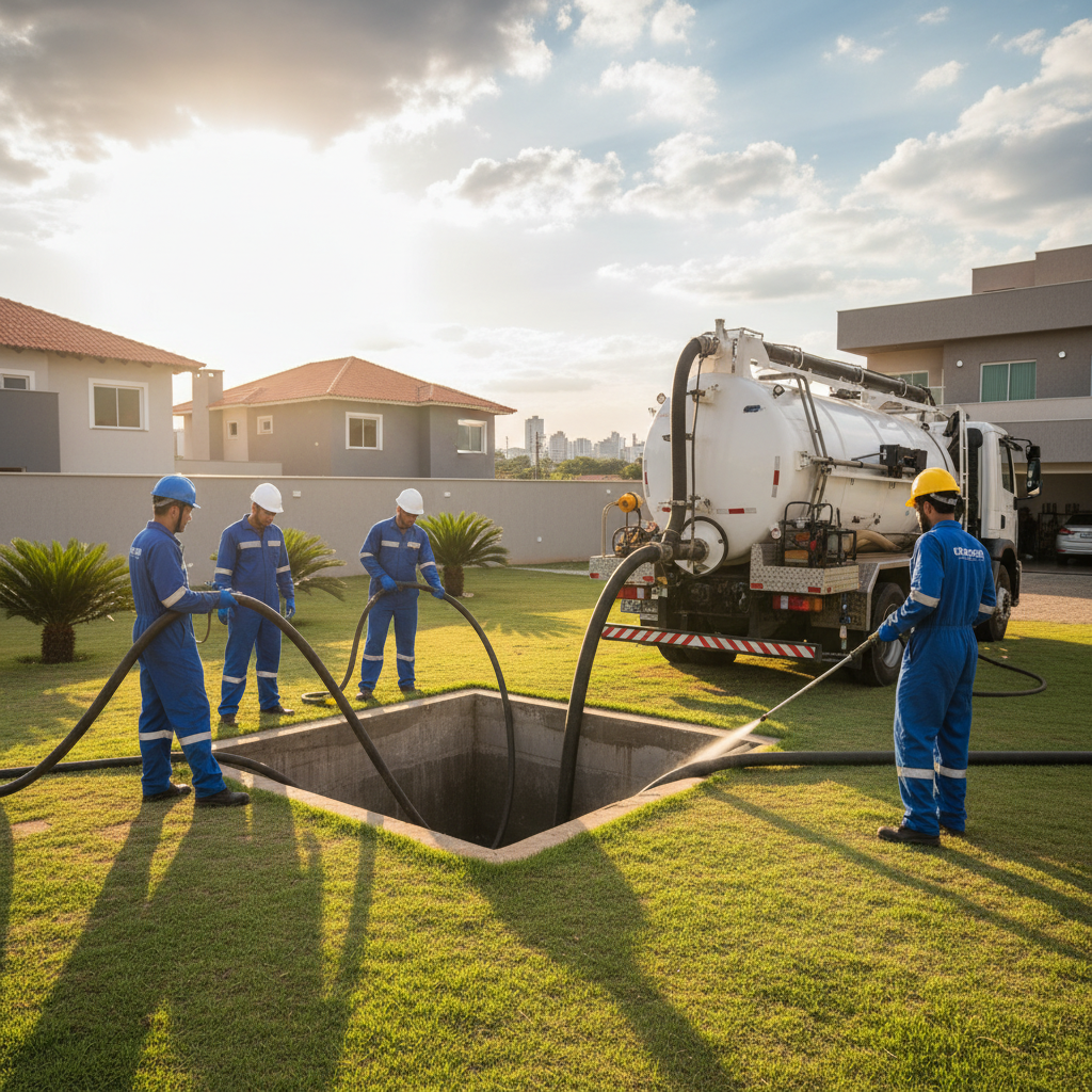 Como Funciona Limpeza de Tanque Séptico em Goiânia: Métodos
