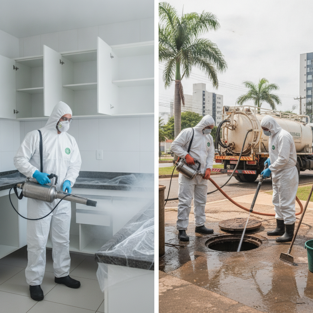 Diferença entre Dedetização e Desinsetização em Goiânia