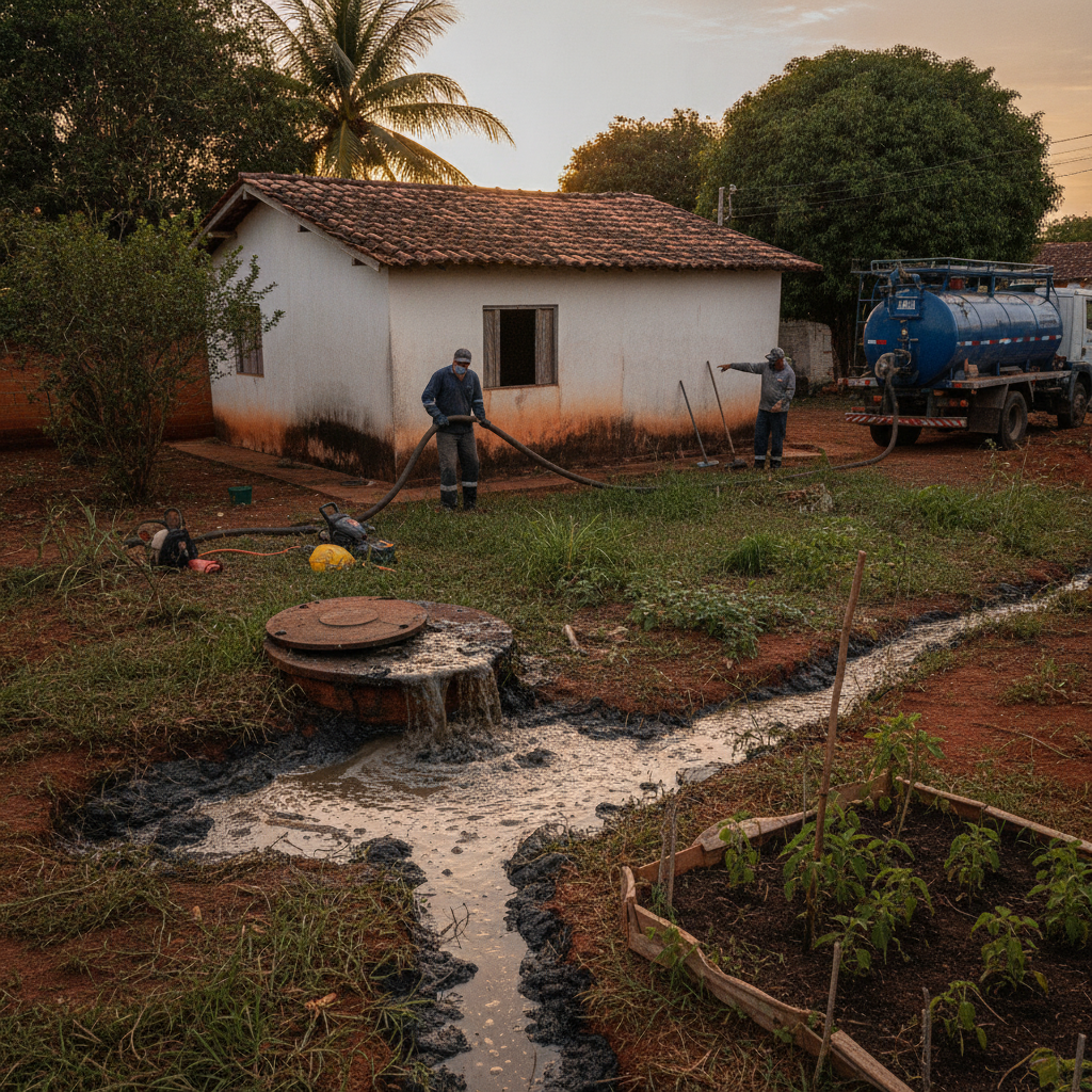 O Que Acontece se Não Limpar o Tanque Séptico em Goiânia
