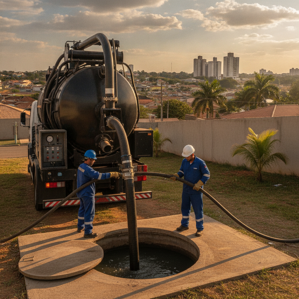 O Que Acontece se Não Limpar o Tanque Séptico em Goiânia