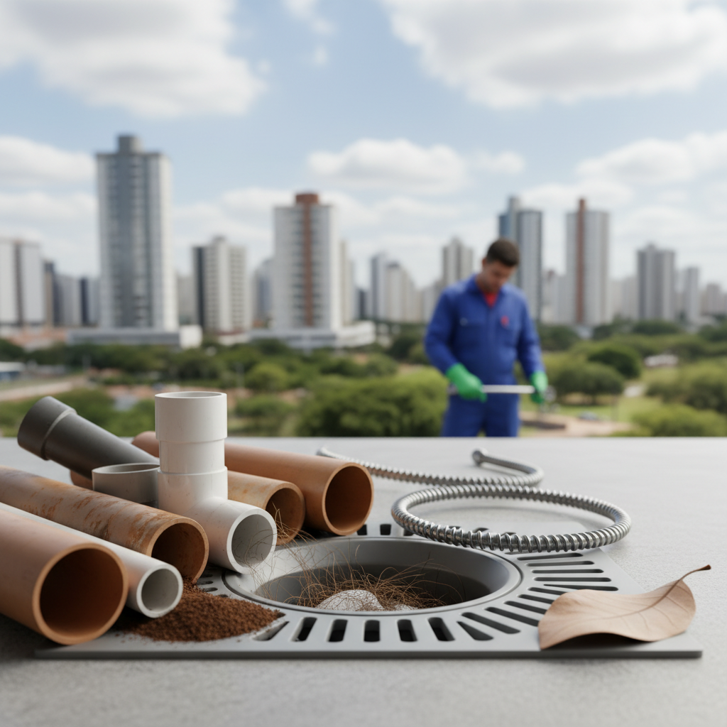 O Que Causa Entupimento de Ralo em Goiânia: Principais Motivos