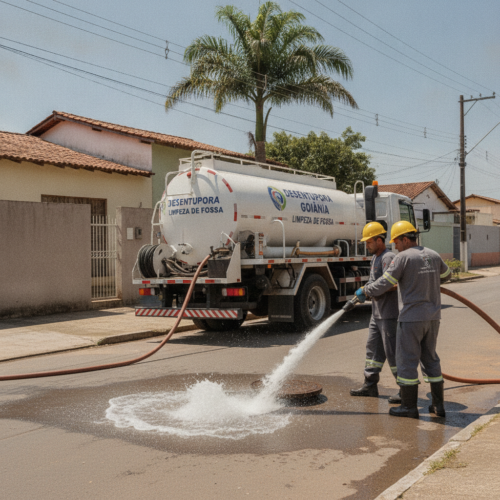 O Que É Hidrojateamento de Esgoto em Goiânia?
