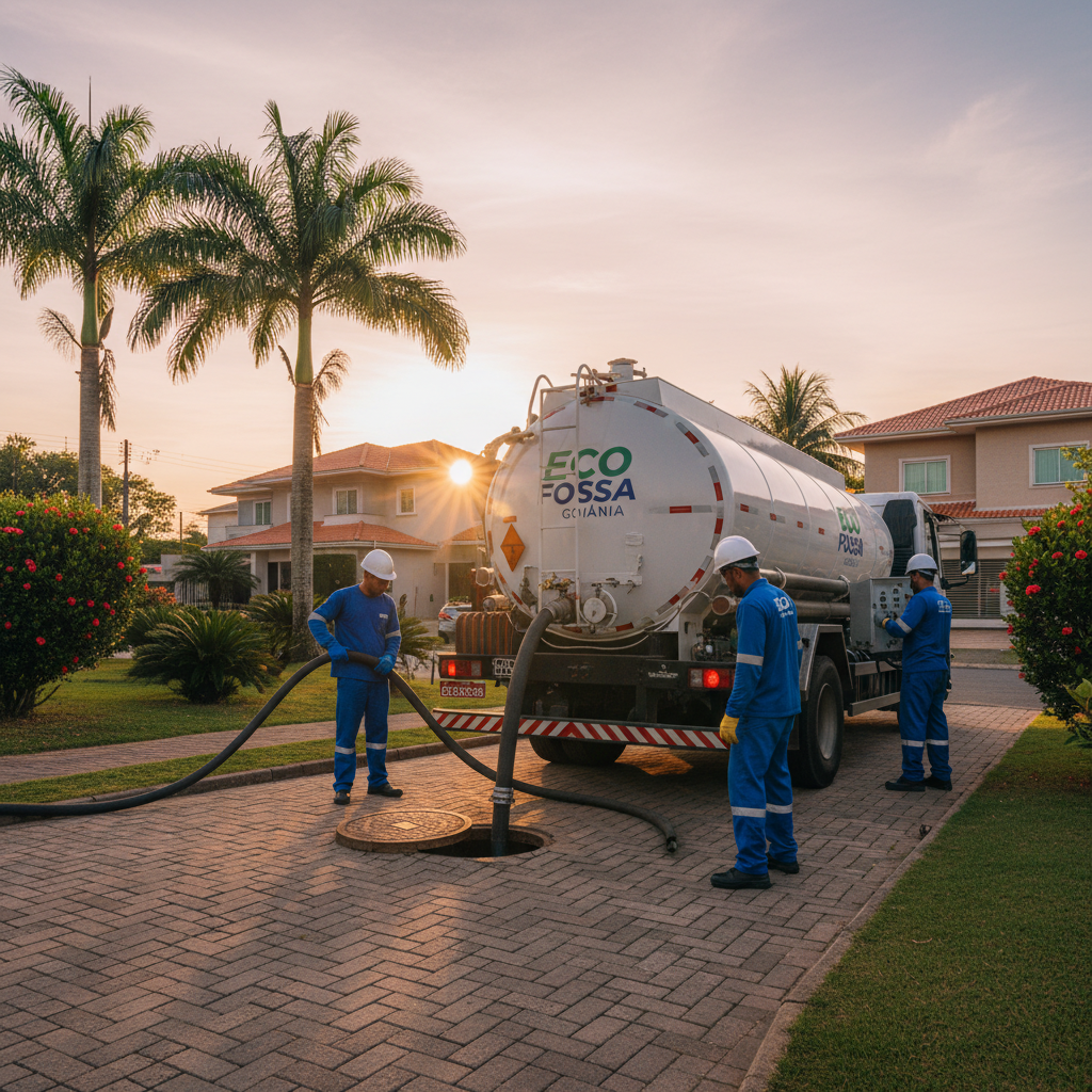 Quando Chamar Empresa de Limpeza de Fossa em Goiânia