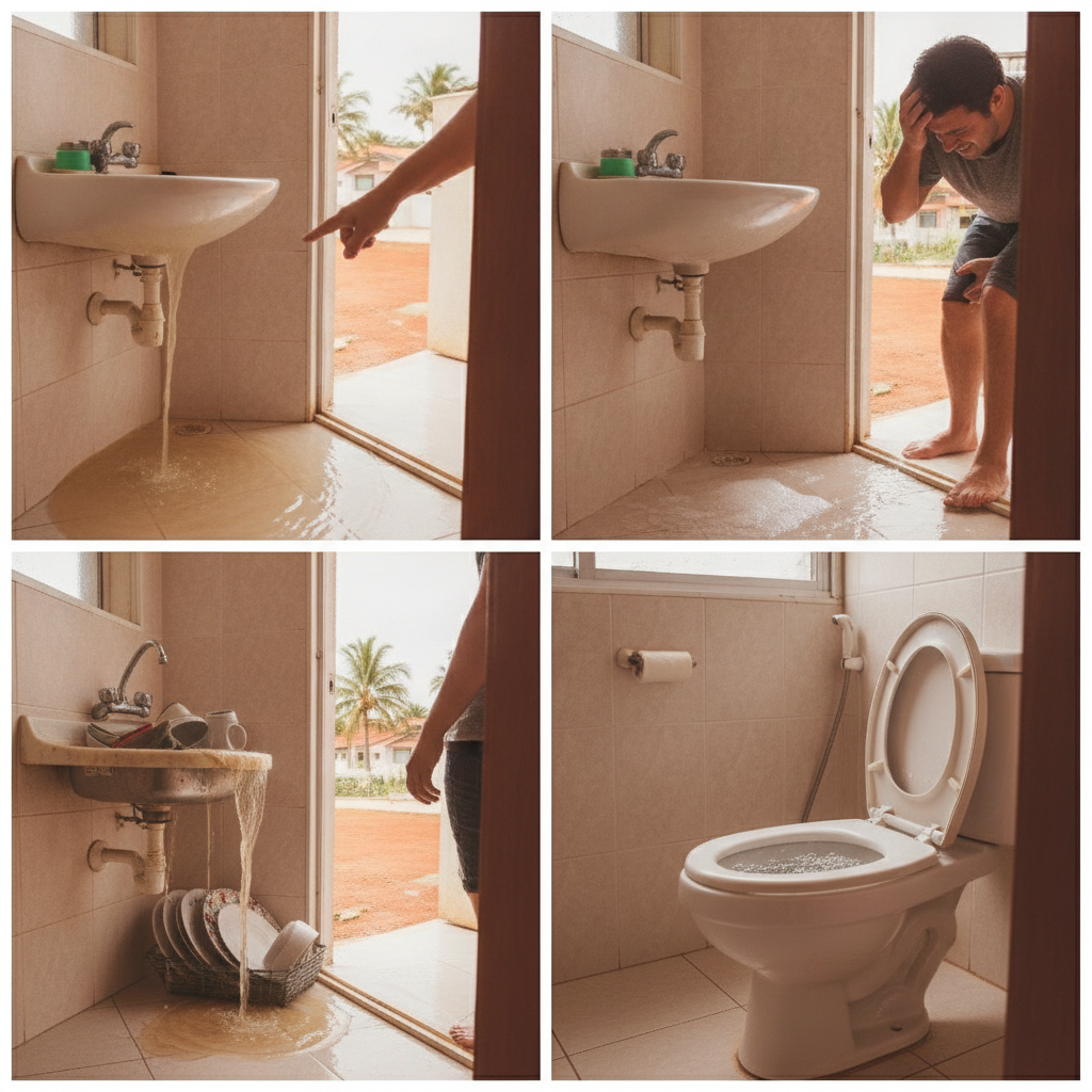 Sinais que o Ralo Está Entupindo em Goiânia: O Que Fazer