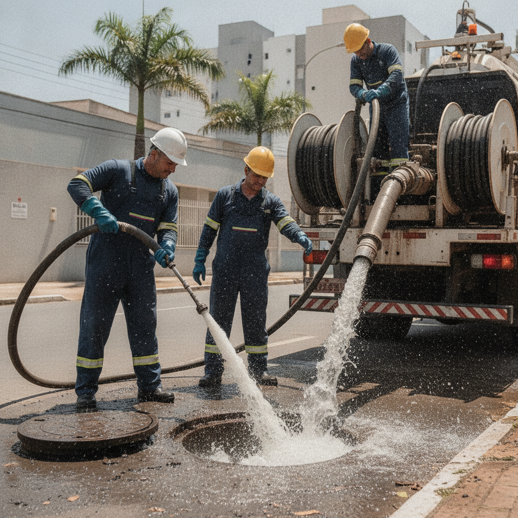 Vale a Pena Fazer Hidrojateamento de Esgoto em Goiânia?