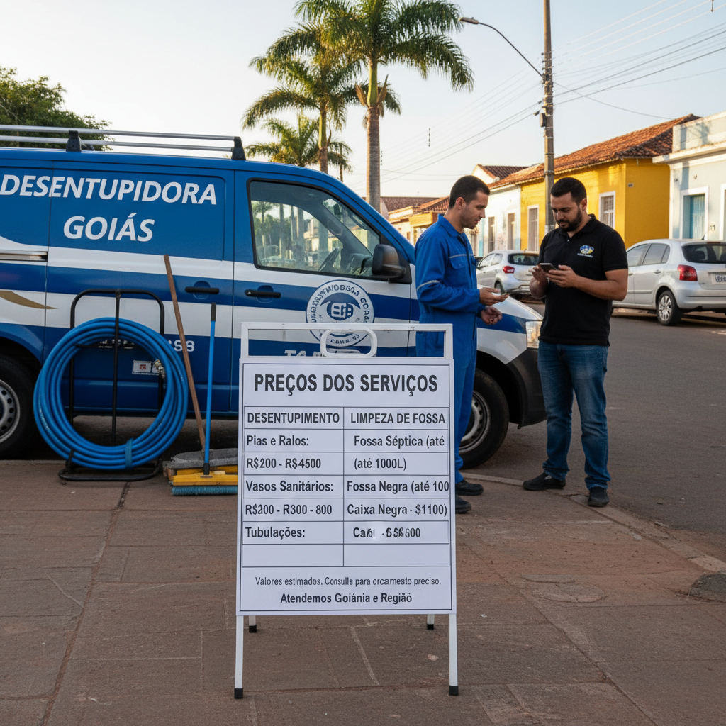 Como Escolher Empresa de Desentupimento em Goiânia