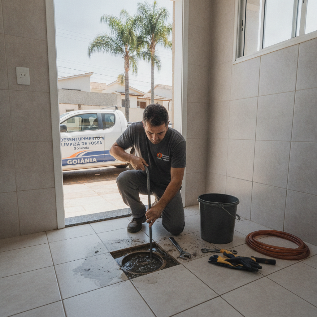 O Que Causa Entupimento de Ralo em Goiânia: Principais Motivos